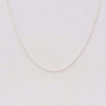 Guld & Sølv Design Venezia chain in 925 sterling silver, 60 cm